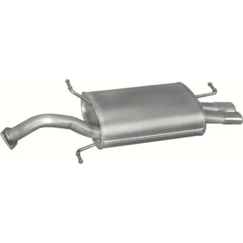 Výfukový systém Výfuk POLMO - zadní tlumič - díl výfuku VOLVO S40 2.0i, VOLVO V40 2.0i (PR 31.252 [235-217])