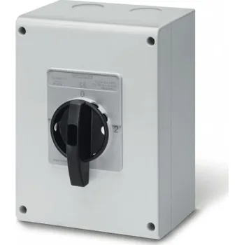 vypínač 590.GE1603-C Přepínač I-0-II 16A 3P IP55 plastový SCAME