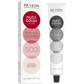 Barva na vlasy Revlon Professional Nutri Color Filters - Barevná maska na vlasy 500 Purple Red 100ml