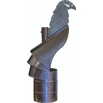Komín Komínová hlavice orel nerezová 130 mm