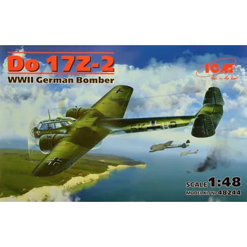 Plastikový model 1:48 Dornier Do-17 Z-2 German Bomber