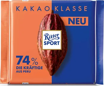 Čokoláda Ritter Sport Kakao Klasse 74 % 100 g