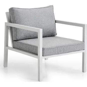 Zahradní lehátko Brafab Sedacia súprava BELFORT Biela - kreslo