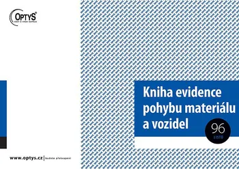 Tiskopis Optys OP1244 kniha evidence pohybu materiálu a vozidel A4 96 listů