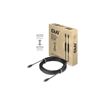 Kabel do PC Club3D CAC-1535 Club3D Kabel USB 3.2 Gen2 Type-C to C Active Bi-directional (M/M) 8K60Hz, 5m