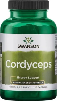 Přírodní produkt Swanson Cordyceps 120 cps.