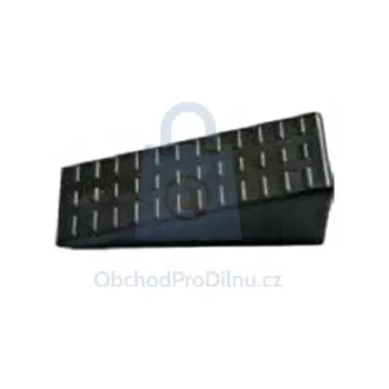 Policová skříň Klínek nábytkový samolepící PE 50 x 20 mm bílý, balení 50 ks