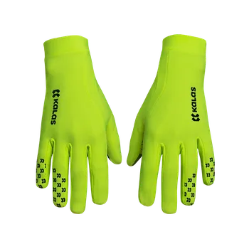 Kalas Cyklistické dlouhé rukavice Ride on Z1, fluo velikost rukavice: 7