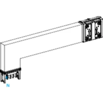 Jistič KSA400DLF42A Koleno 400 A vertikální na míru dolu, Schneider electric