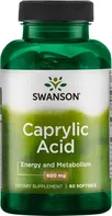 Swanson Kyselina kaprylová 600 mg 60 cps.
