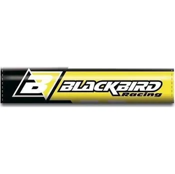 Motocyklový chránič BLACKBIRD protektor na řídítka barva žlutá, logo BLACKBIRD (7)