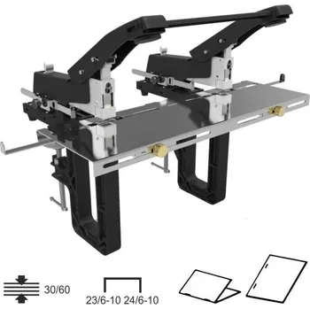 Sešívačka Ring 60 DUO, sedlové/blokové šití, výkon 30/60 listů