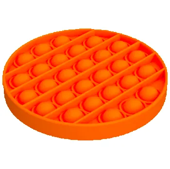 POP IT Pop it game Antistresová hra - kolečko oranžové