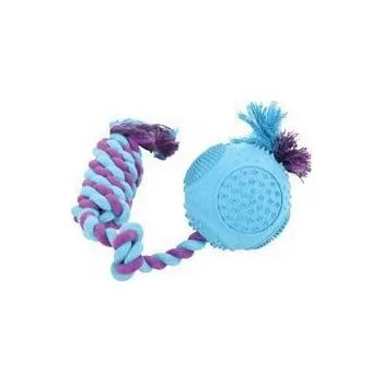 Hračka pro psa Zolux Hračka pes ROPE BALL gumový 33cm mix barev Zolu