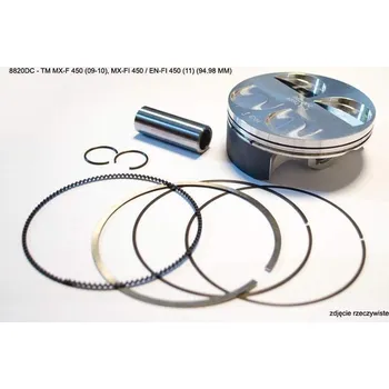Píst motoru WOSSNER píst TM MX-F 450 09-10, MX-FI 450 / EN-FI 450 11 (94.98 mm)