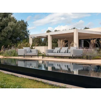 Zahradní lehátko Myyour PUSH luxusná sedacia súprava - 3–pohovka