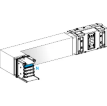 Jistič KSA630DLL42A Koleno 630 A horizontální na míru doleva, Schneider electric