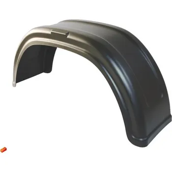 Blatník plastový 200mm/13" černý, oblý pro přívěsný vozík