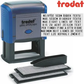 Razítko Sestavovací razítko Trodat 4928 TYPO, 7 řádků textu