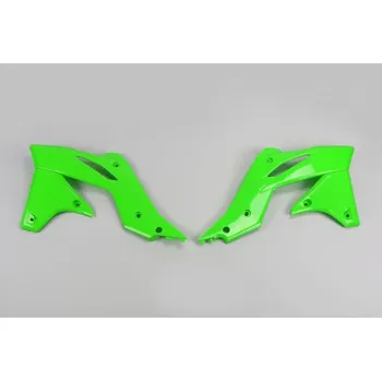 UFO kryt chladiče KAWASAKI KXF 250 13-16, barva zelená