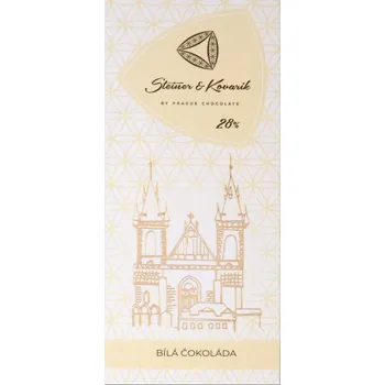 Čokoláda Pražská čokoláda Bílá čokoláda 50g