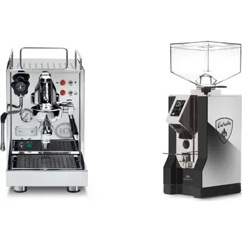 Set domácích spotřebičů ECM Classika PID + Eureka Mignon Specialita, NX black