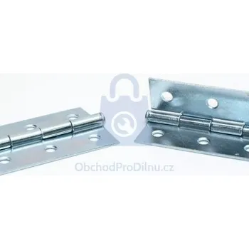 Tesařské kování Závěs kloubový Z1, různé povrchové úpravy 30 x 22 mm, pomosazeno - hobby balení, balení 1 ks