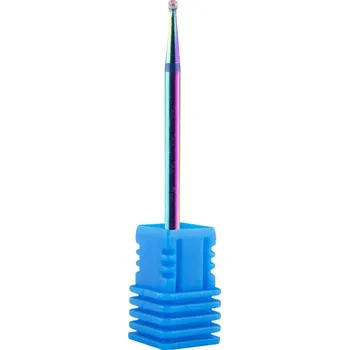 Bruska na nehty BIO NAILS Fréza BIO-nails diamantová duhová koule mini č.28 profesionální