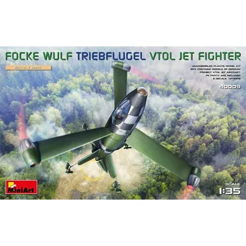 Plastikový model 1:35 Focke Wulf Triebflugel VTOL Jet Fighter