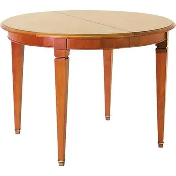 Jídelní stůl Jídelní stůl kulatý 105 cm, 02x532, ořech tmavý