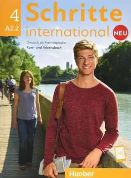 Německý jazyk Schritte international Neu 4: Kursbuch + Arbeitsbuch mit Audio-CD - Christoph Wortberg (2017, brožovaná)