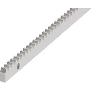 Příslušenství pro plot FAC Ozubený hřeben s otvory, obdélníkový profil VA6200.001