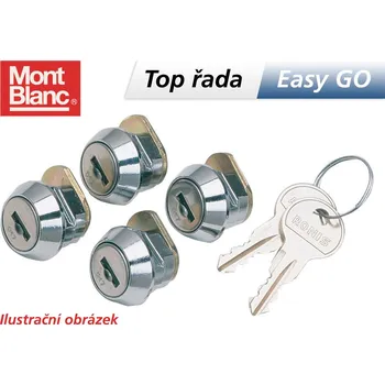 Příslušenství ke střešnímu nosiči Sada zámků pro řadu MB Flex 2 / 3