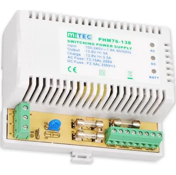 spínaný zdroj PS-DIN-13V5A18Ah