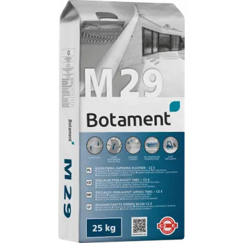 Tmel Botament M 29, 25 kg - speciální podlahový tmel C2 E Balení: paleta 42 pytlů = 1050 kg