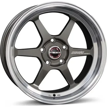Alu kolo Alu disk Borbet DB8GT 8.5x18, 5x112, 72.5, ET42 graphite rim polished