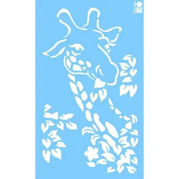 Dětské zboží Šablona plastová 40 x 66 cm - Žirafa