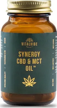 CBD Vitalvibe Synergy CBD 10 mg & MCT Oil 60 cps.