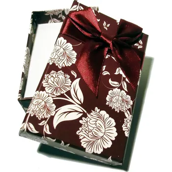 Dárková krabička Krabička bordó - 80x50x28mm