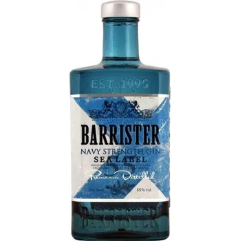 Likér Barrister Navy Strength 55% 40% 0,7l (holá láhev)