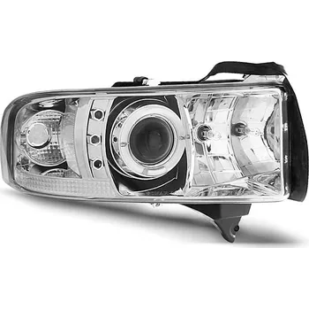 Přední světlomet TUNING-TEC Přední světla Dodge Ram 94-01 Angel Eyes - chrom