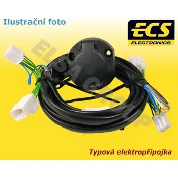 Tažné zařízení Typová elektropřípojka Seat Ibiza HB 2008-2015/07, 7pin, ECS
