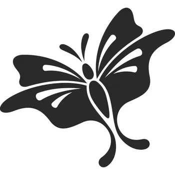 Samolepicí dekorace na vozidlo SI0190017E - China Butterfly7 - 160 x 141 mm