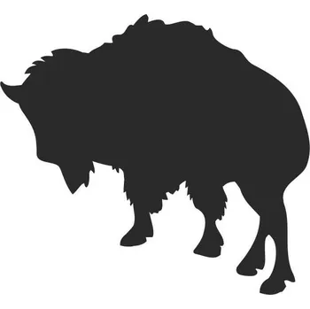 Samolepicí dekorace na vozidlo SI0115016H - Zubr - 200 x 192 mm doleva