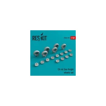 Plastikový model 1/48 CH-46 Sea Knight wheel set (ACAD)