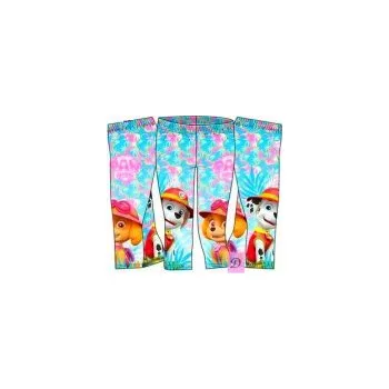 Dívčí kalhoty SUN CITY Legíny TLAPKOVÁ PATROLA tyrkysové, vel. 92/98