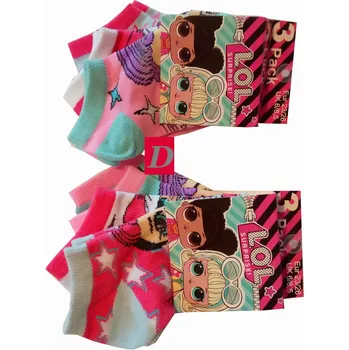 SUN CITY Ponožky L.O.L. kotníkové 23/26