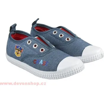 Chlapecké polobotky Tenisky/kecky/bačkory TLAPKOVÁ PATROLA Chase modrošedé