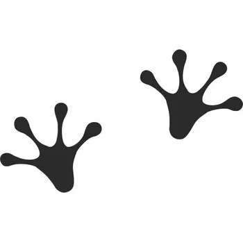 Samolepicí dekorace na vozidlo Žabí skok 200 x 118 mm