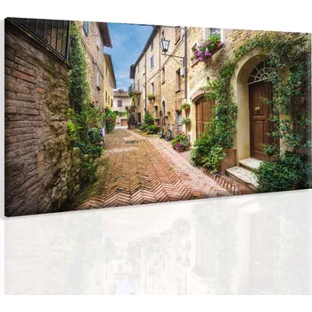 Obraz Malvis ® Obraz Kouzelná ulička Velikost: 90x60 cm